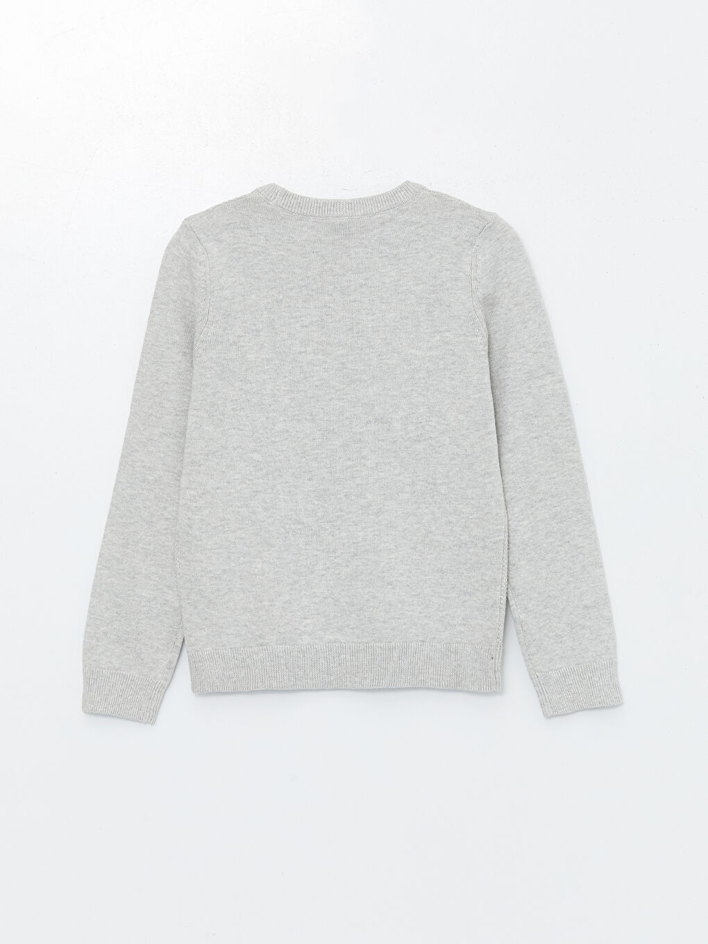 LCW Kids Пуловер с кръгло деколте и дълъг ръкав за момчета от трико -W50319Z4-LAL