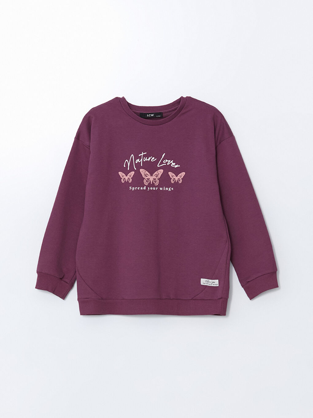 Pembe Bisiklet Yaka Baskılı Kız Çocuk Eşofman Takım-1