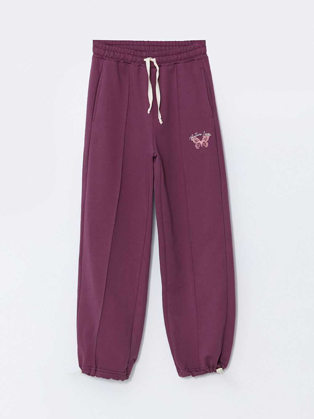 Pembe Bisiklet Yaka Baskılı Kız Çocuk Eşofman Takım-4