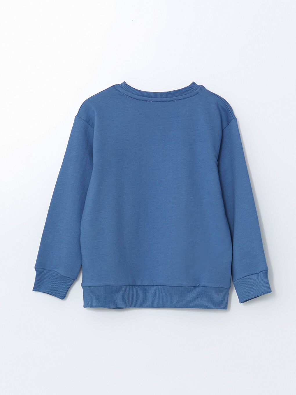 LCW Kids İndigo Bisiklet Yaka Baskılı Erkek Çocuk Sweatshirt - 2