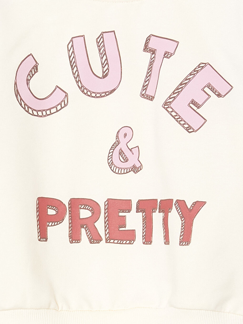 Pembe Bisiklet Yaka Baskılı Kız Bebek Eşofman Takım-2