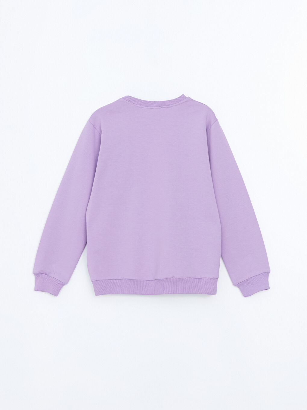 LCW Kids Lila Bisiklet Yaka Kız Çocuk Sweatshirt - 2