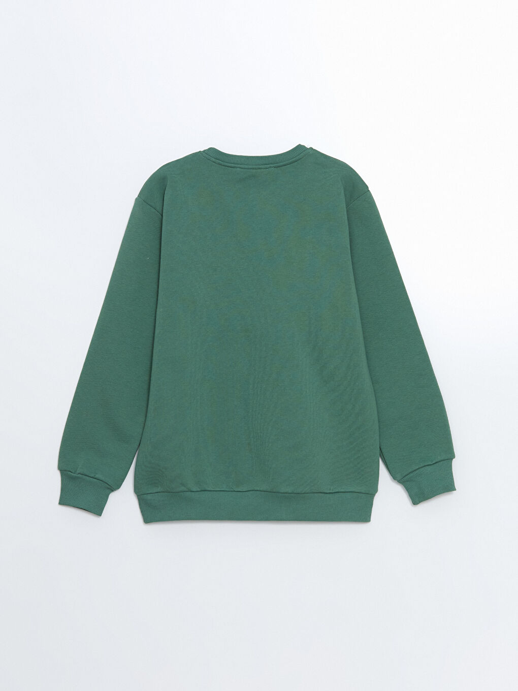 LCW Kids Haki Bisiklet Yaka Baskılı Erkek Çocuk Sweatshirt - 2