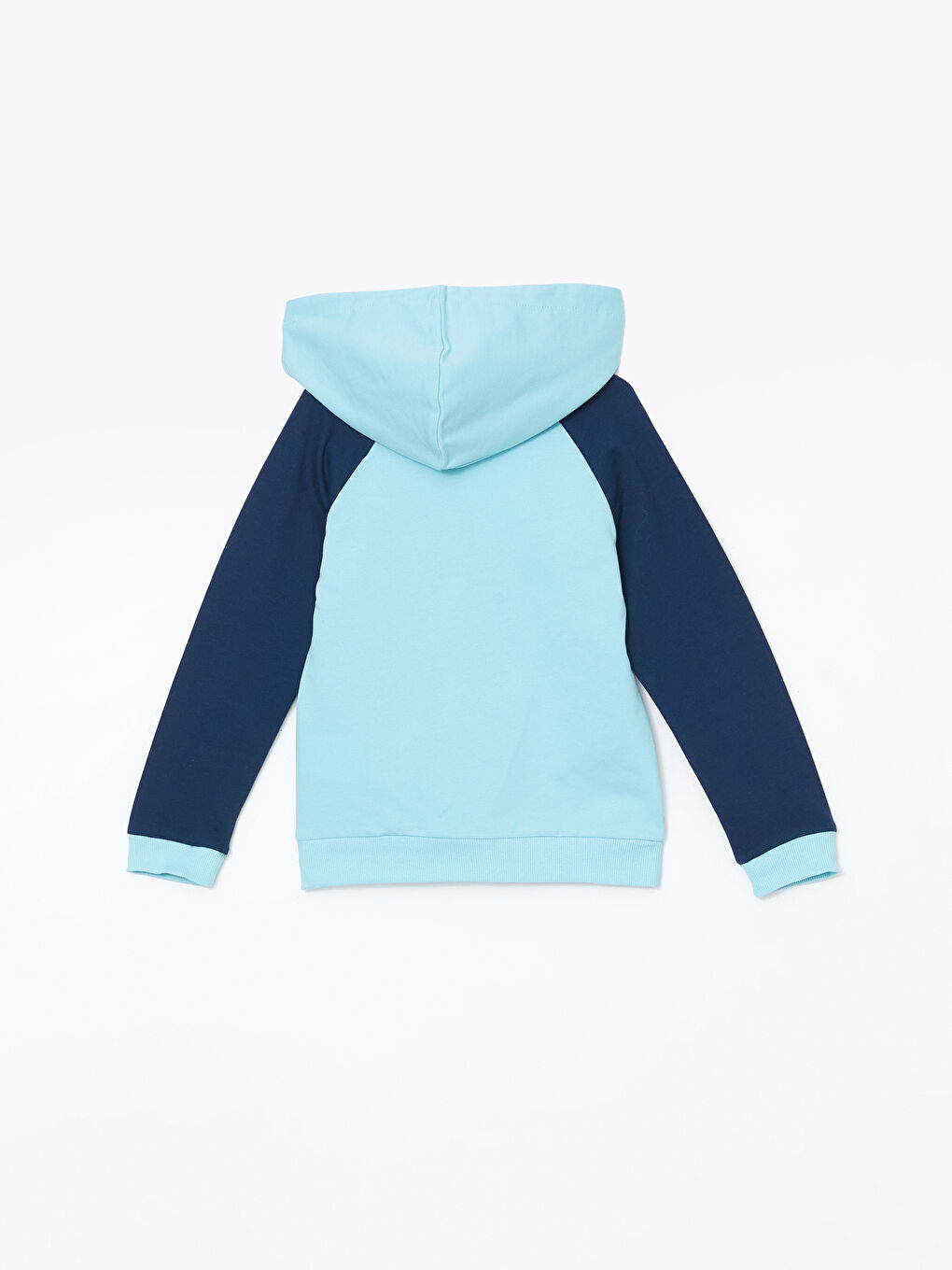 LCW Kids Turkuaz Kapüşonlu Erkek Çocuk Sweatshirt - 1