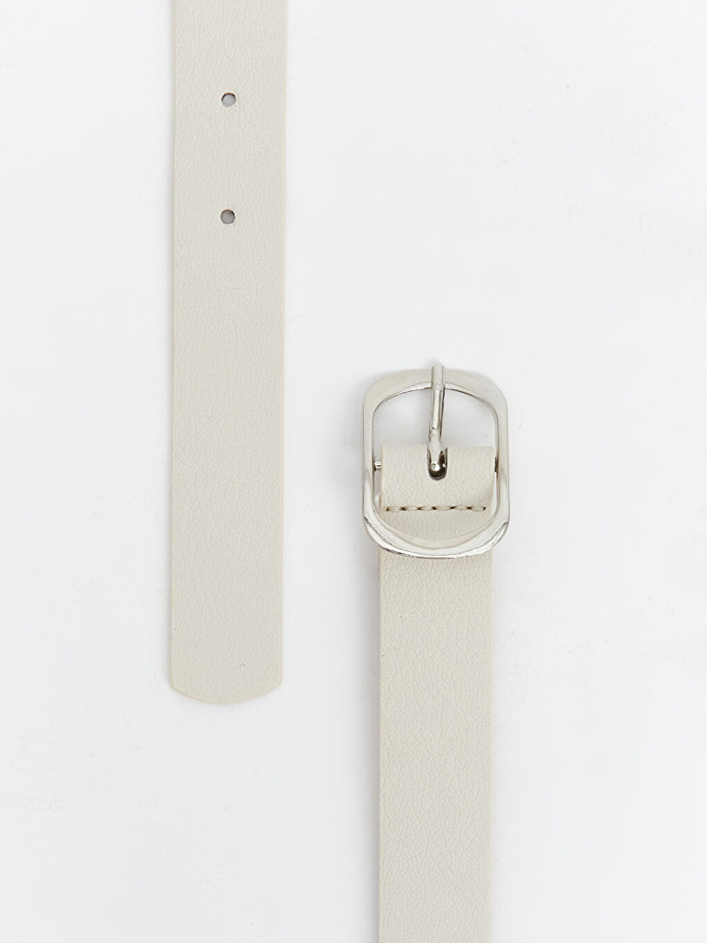 Siyah Deri Görünümlü Kadın Kemer-3