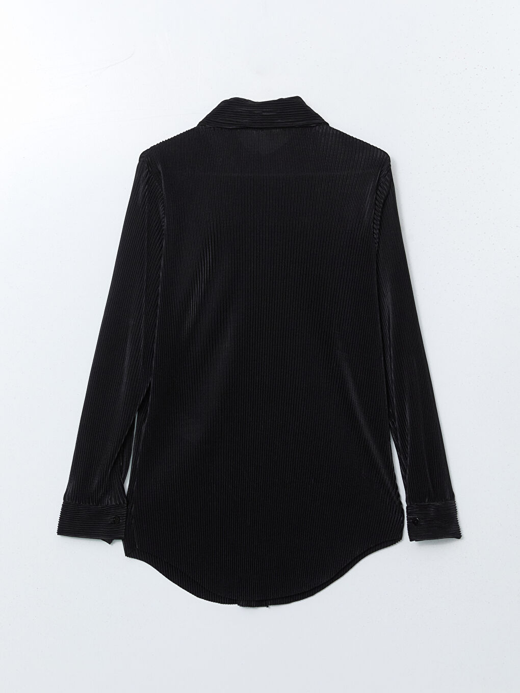 Chemise Rayée à Manches Longues Oversize pour Femmes-5