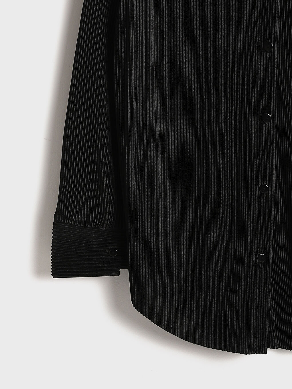 Chemise Rayée à Manches Longues Oversize pour Femmes-7