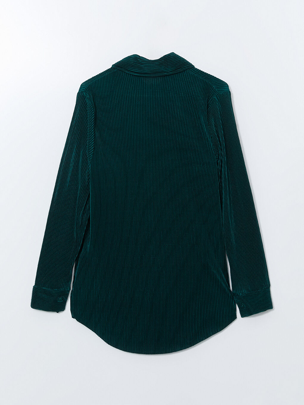 Striped Long Sleeve Oversize Women's Shirt-5