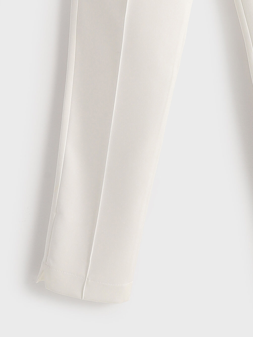 Slim Fit Women's Pleated Trousers -W4LH75Z8-Q6K