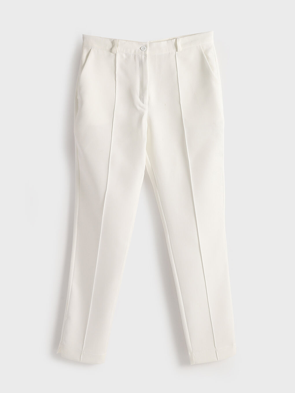 Slim Fit Women's Pleated Trousers -W4LH75Z8-Q6K