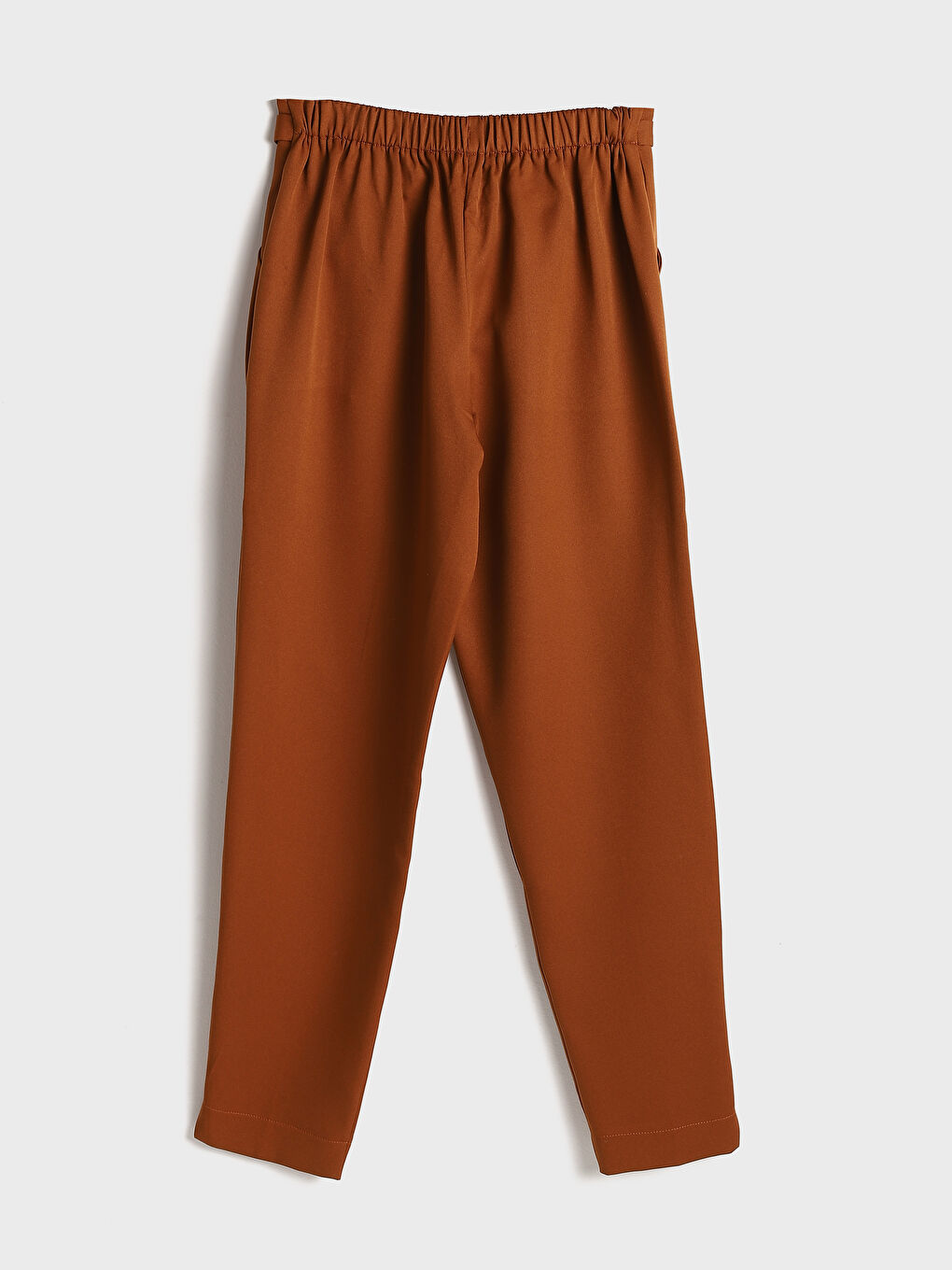 Women's Pleated Trousers with Sash Waist -W4LH74Z8-GBL