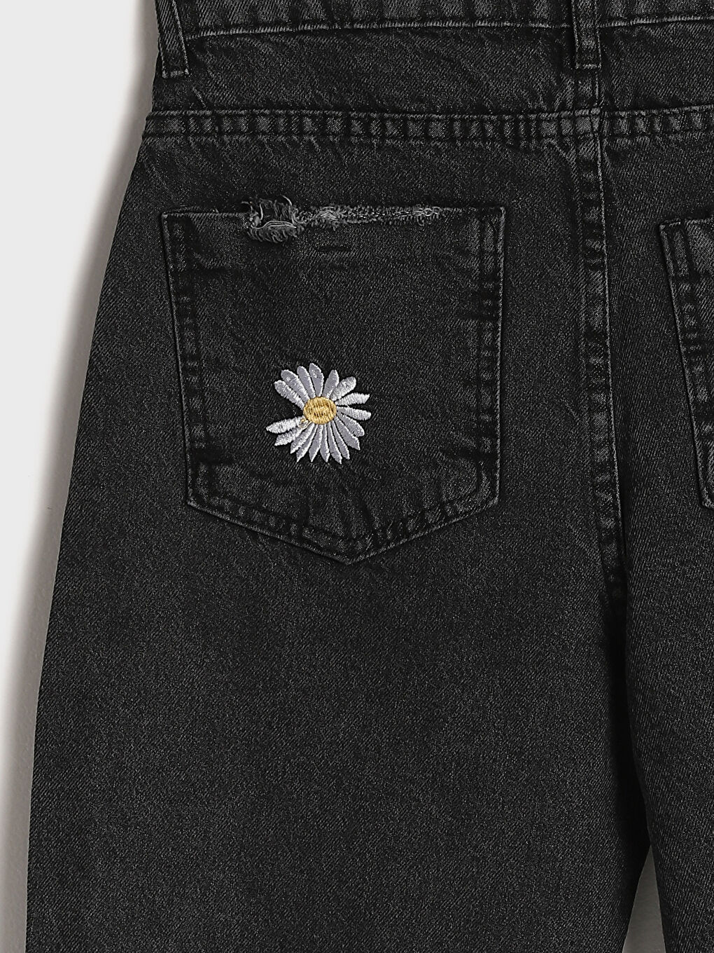 Mom Fit Floral Women's Jeans-9