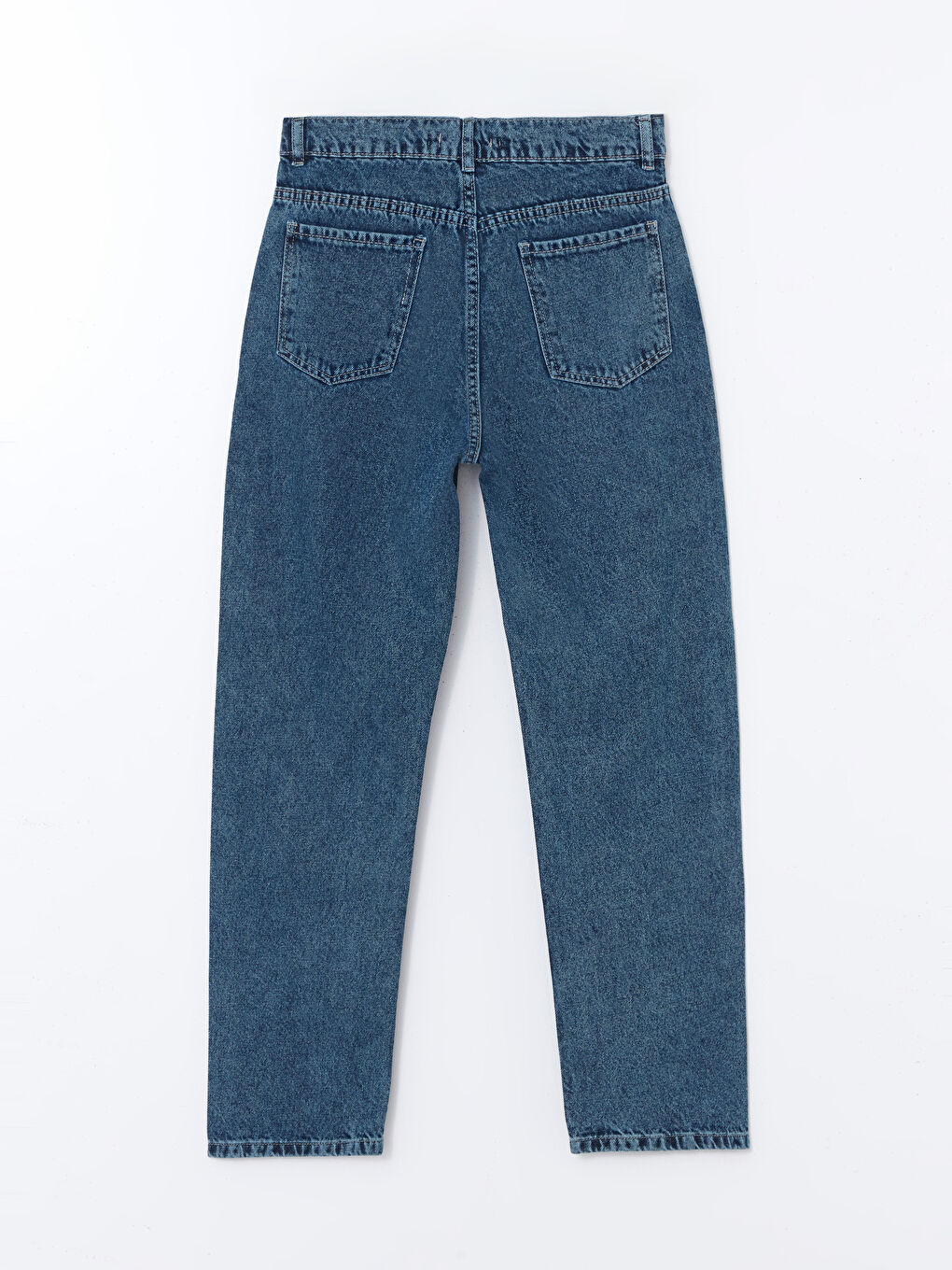 Straight Fit Ripped Detail Rhinestone Embellished Women's Jeans -W4LH89Z8-507
