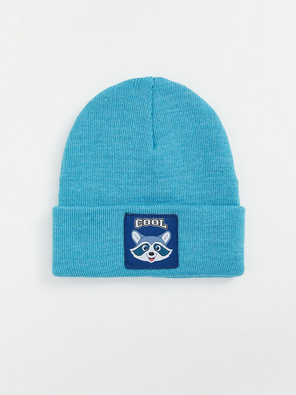 Mavi Hayvan Nakışlı Erkek Çocuk Bere