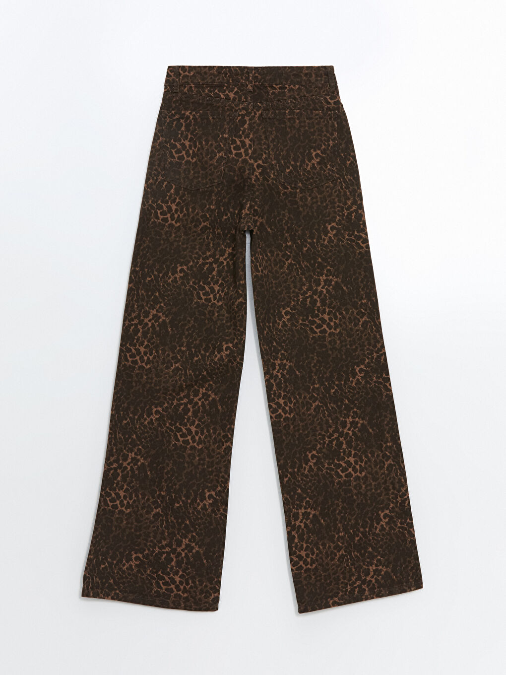 LCW Modest Leopard Print Baggy Fit Women's Jeans -W4LI09Z8-LQZ