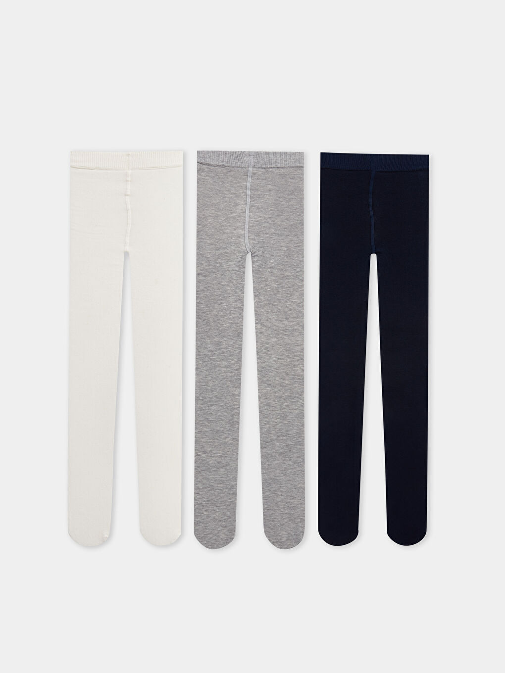 LCW Kids Girl's Tights 3 Pack -W50408Z4-HEL