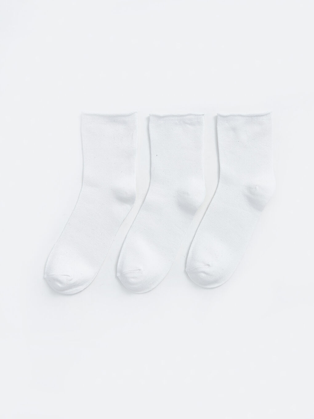 LCW DREAM Women's Plain Ankle Socks 3-packs -W50426Z8-FDU