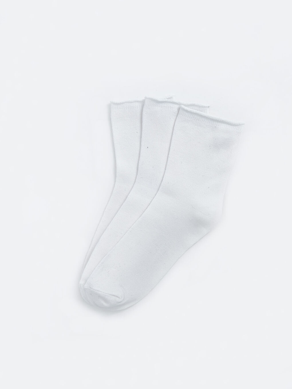 LCW DREAM Women's Plain Ankle Socks 3-packs -W50426Z8-FDU