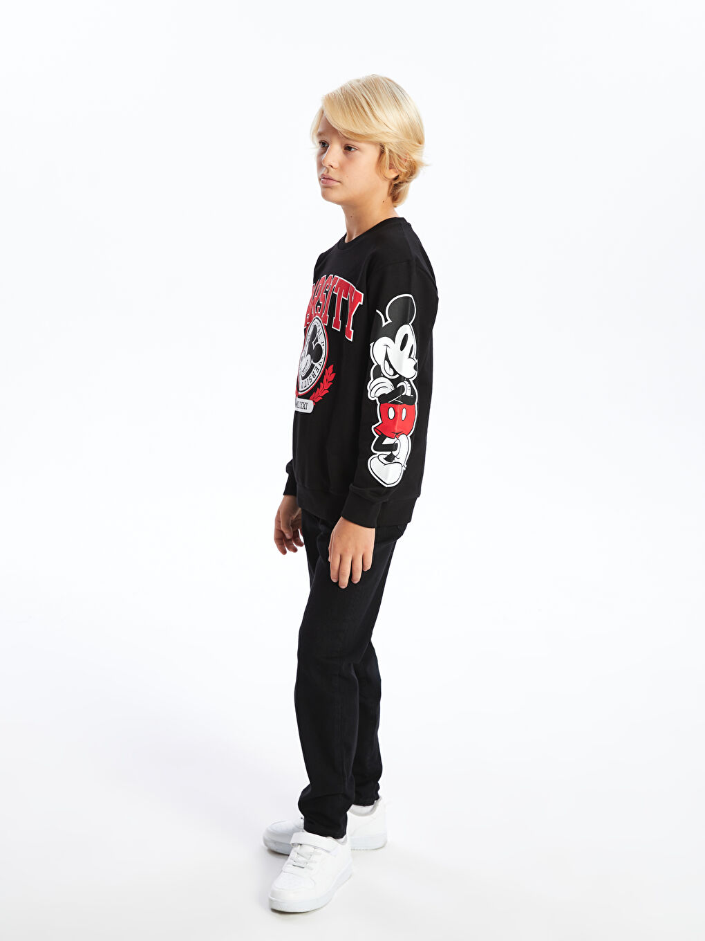 LCW Kids Adjustable Elastic Waist Boys' Jeans -W50568Z4-326