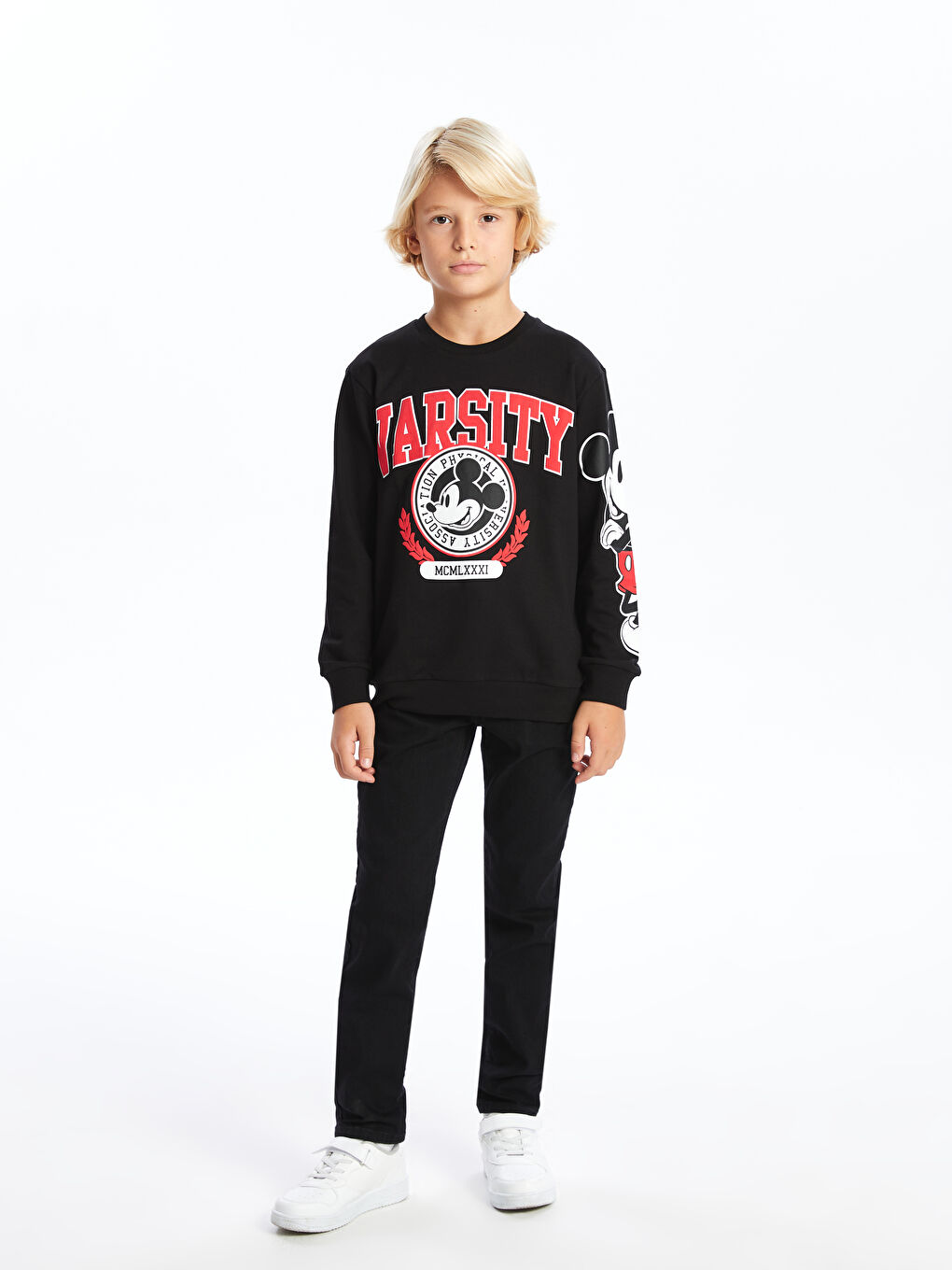 LCW Kids Adjustable Elastic Waist Boys' Jeans -W50568Z4-326