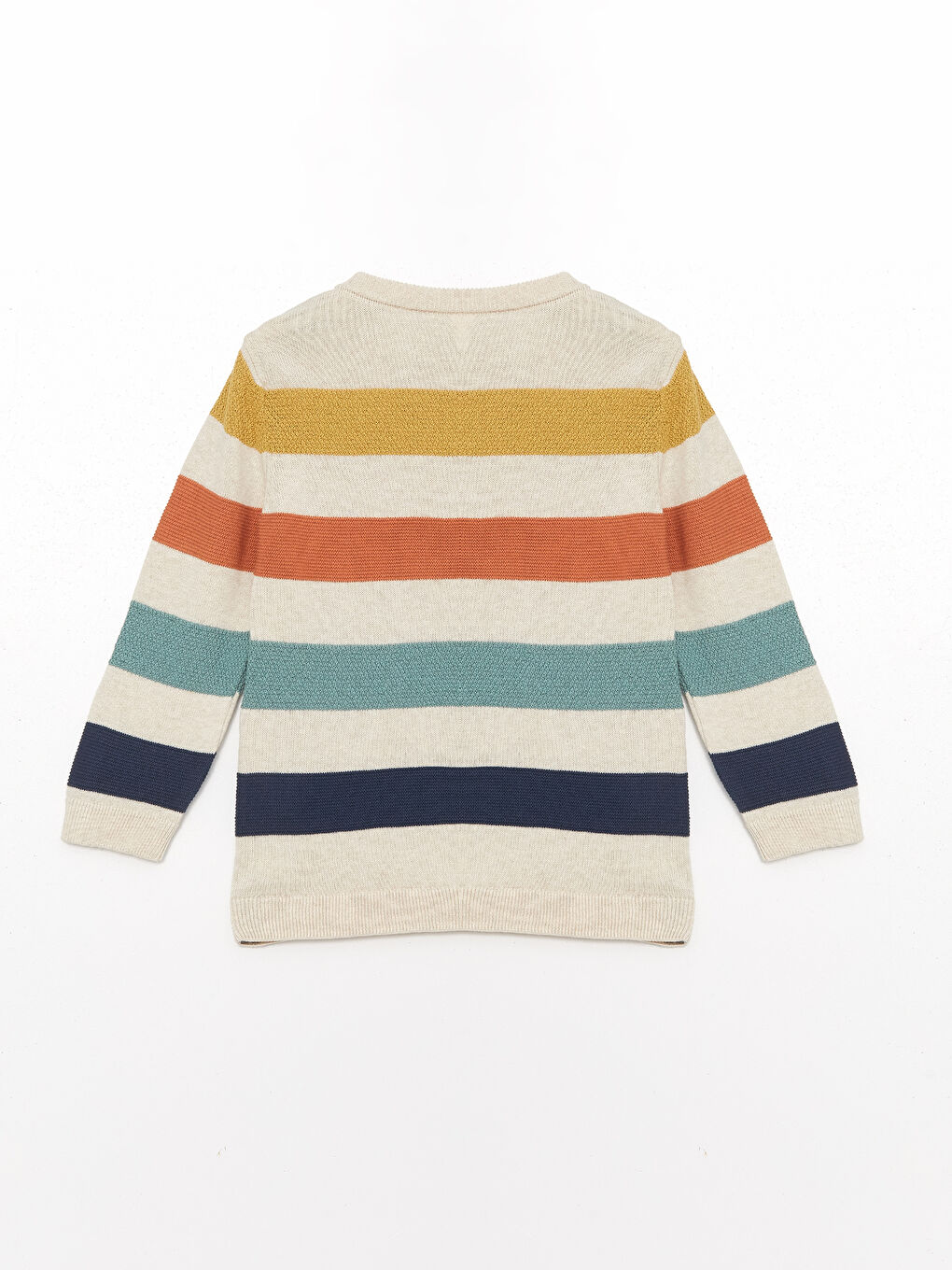 LCW Kids Crew Neck Long Sleeve Baby Boys' Knitwear Sweater -W50720Z1-P8J