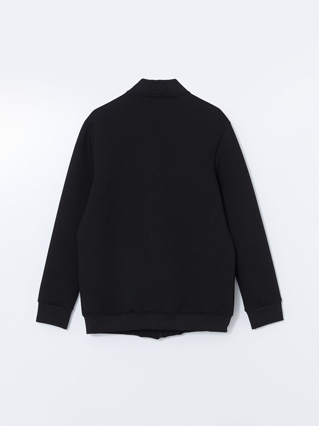 College Collar Long Sleeve Men's Zip-Up Sweatshirt -W4LJ36Z8-CVL