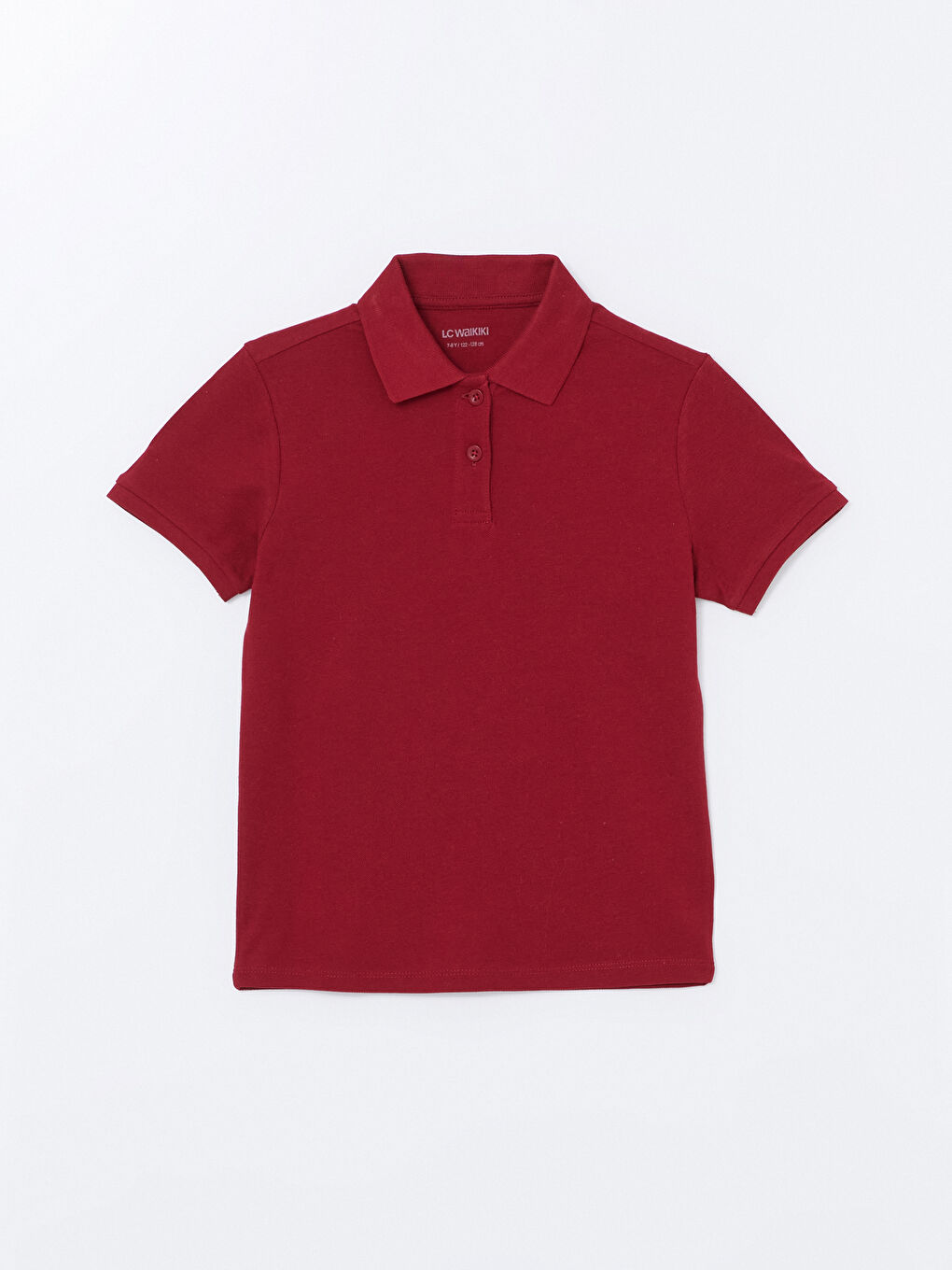 LCW Kids Polo Neck Girls' T-Shirt -W51131Z4-HQG