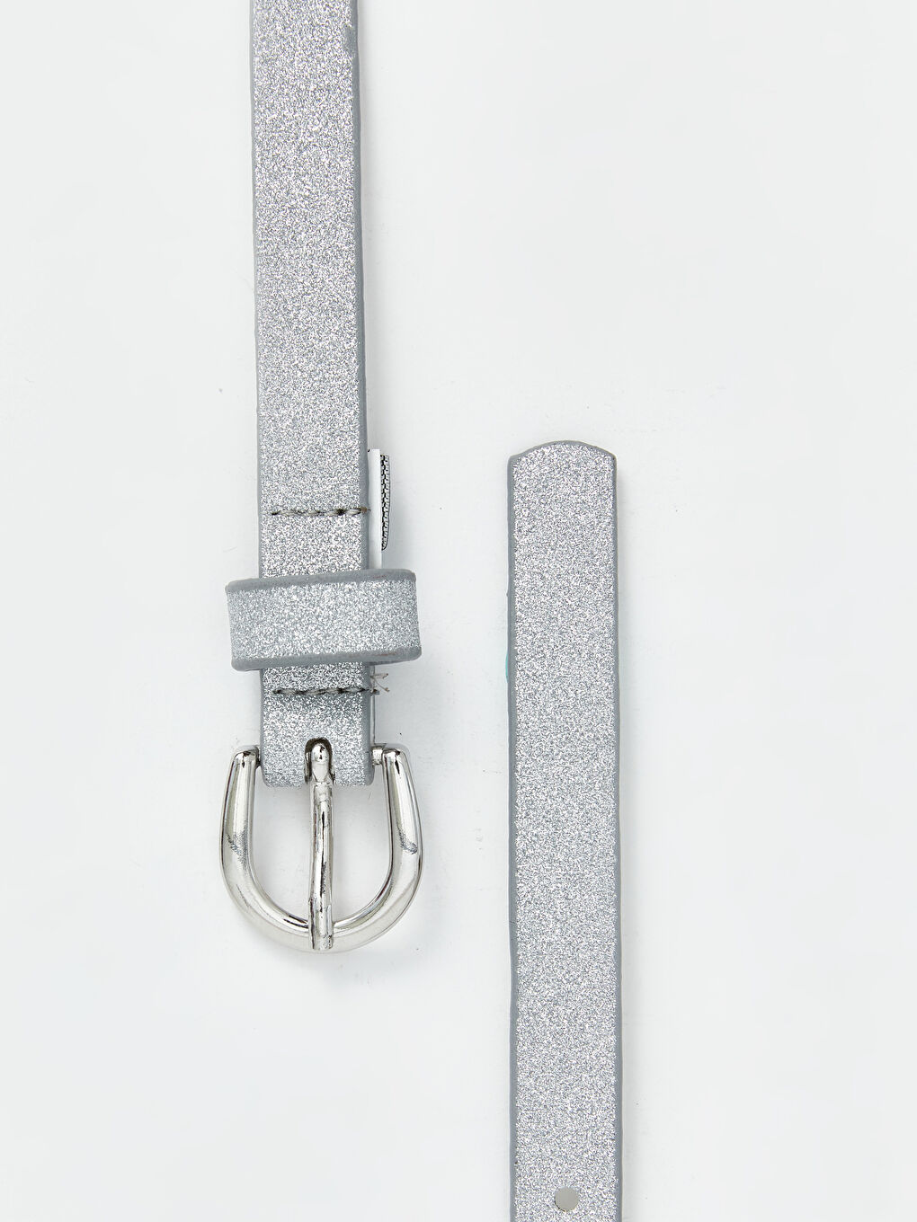 LCW ACCESSORIES Gri Sim Detaylı Kız Çocuk Kemer 2'li - 2