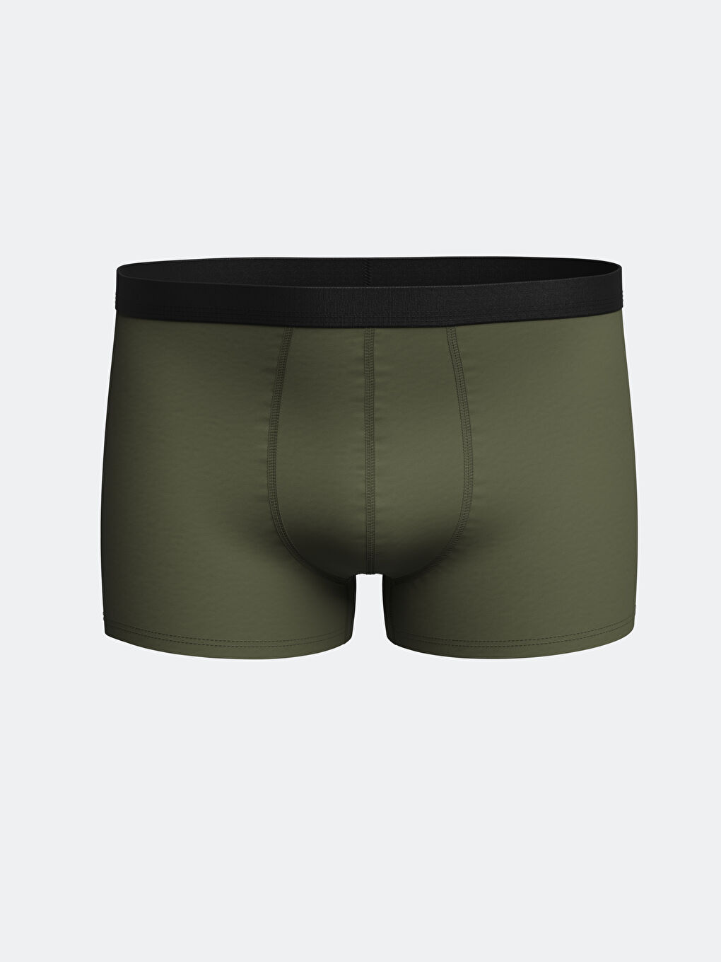 Karışık Standart Kalıp Pamuklu Esnek Erkek Boxer 3'lü-3