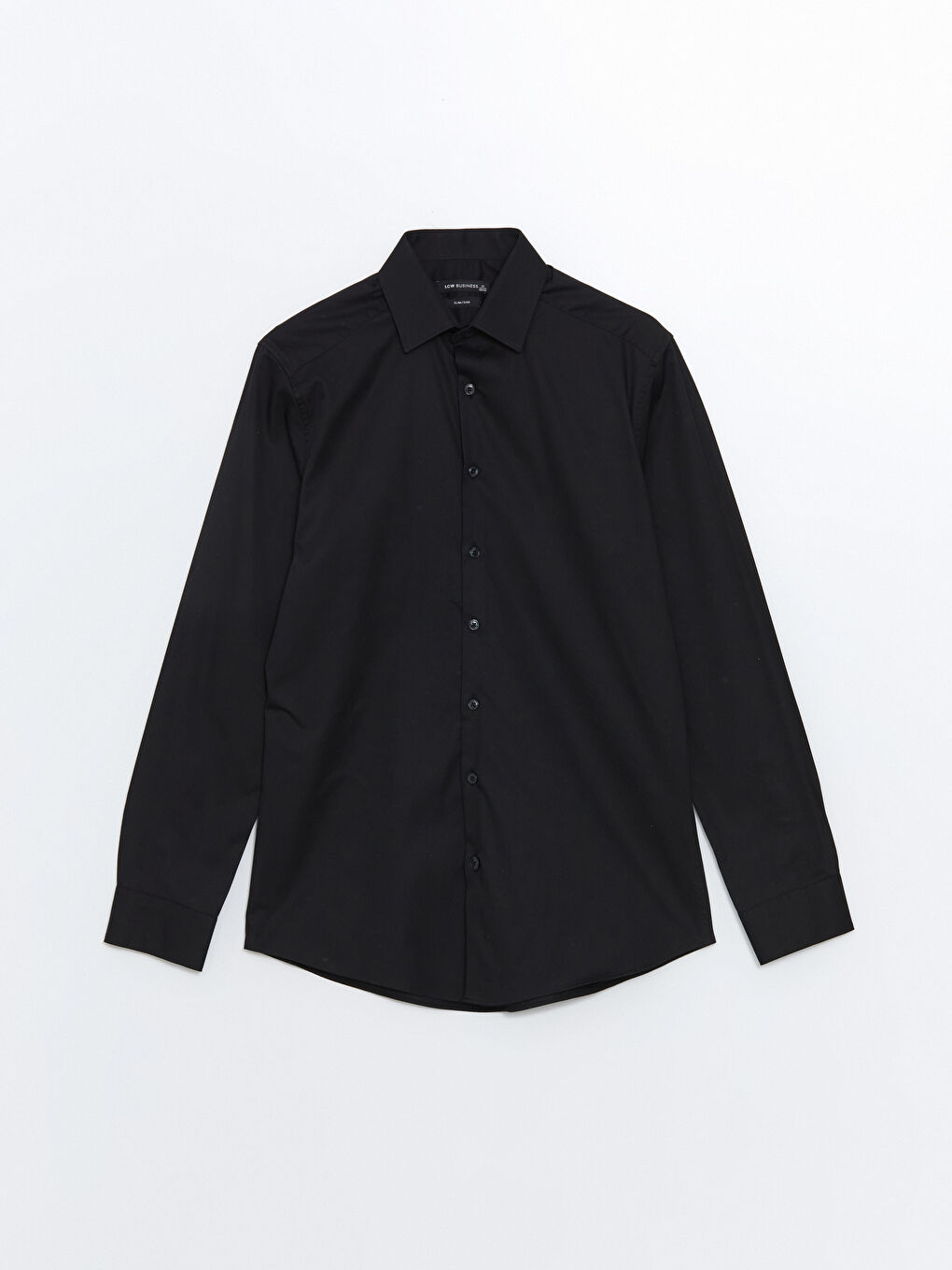 Muška košulja dugih rukava slim fit od gabardina-8