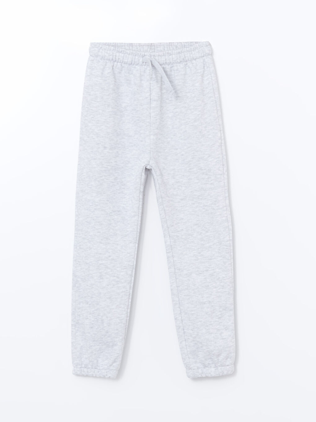 Gri Beli Lastikli Kalın Erkek Çocuk Jogger Eşofman Altı
