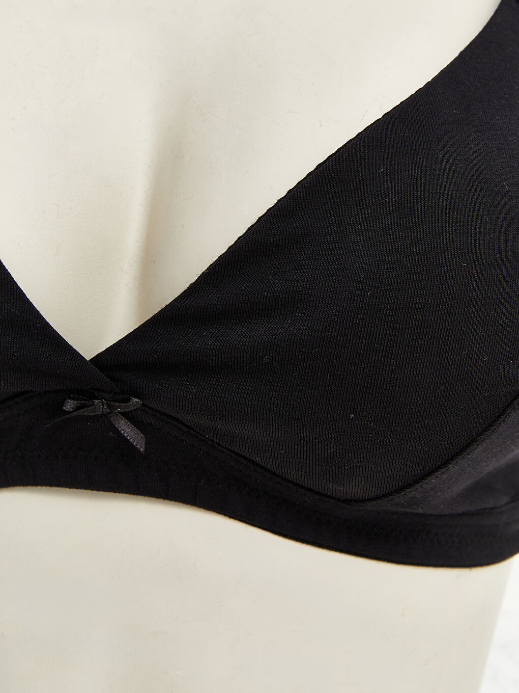 Siyah Balensiz Dolgusuz Emzirme Sütyeni-2