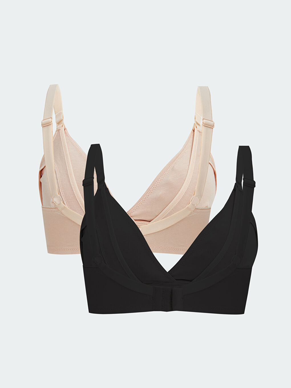 Balensiz Dolgusuz Düz Emzirme Sütyeni 2'li-1