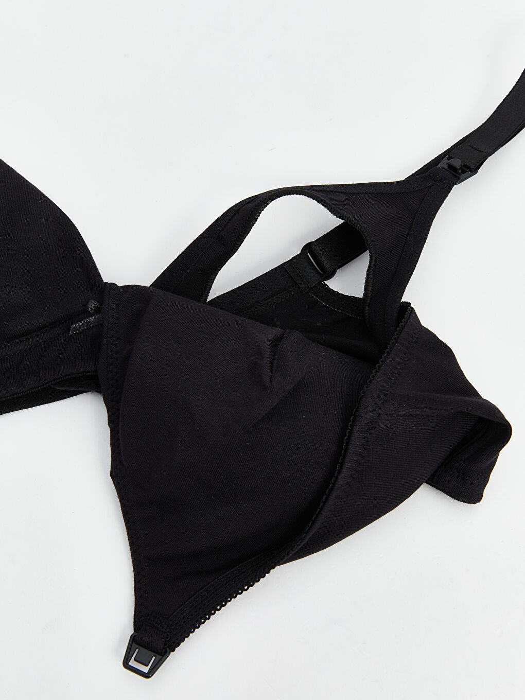 Balensiz Dolgusuz Düz Emzirme Sütyeni 2'li-4