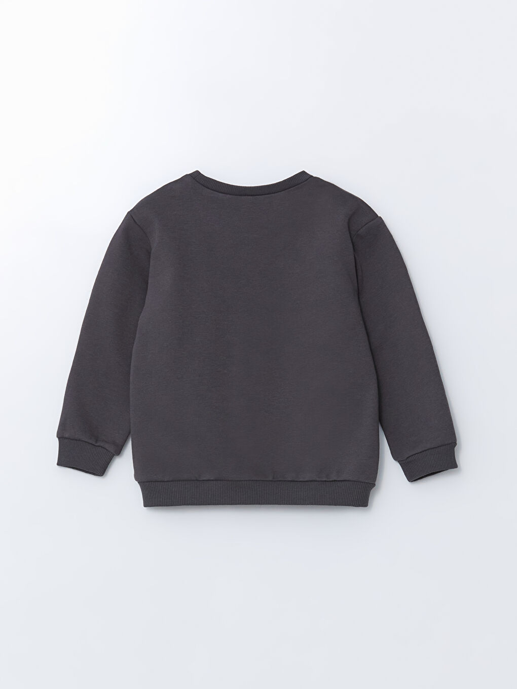 LCW Kids Gri Bisiklet Yaka Leopar Desenli Kız Çocuk Sweatshirt ve Tayt 2'li - 2