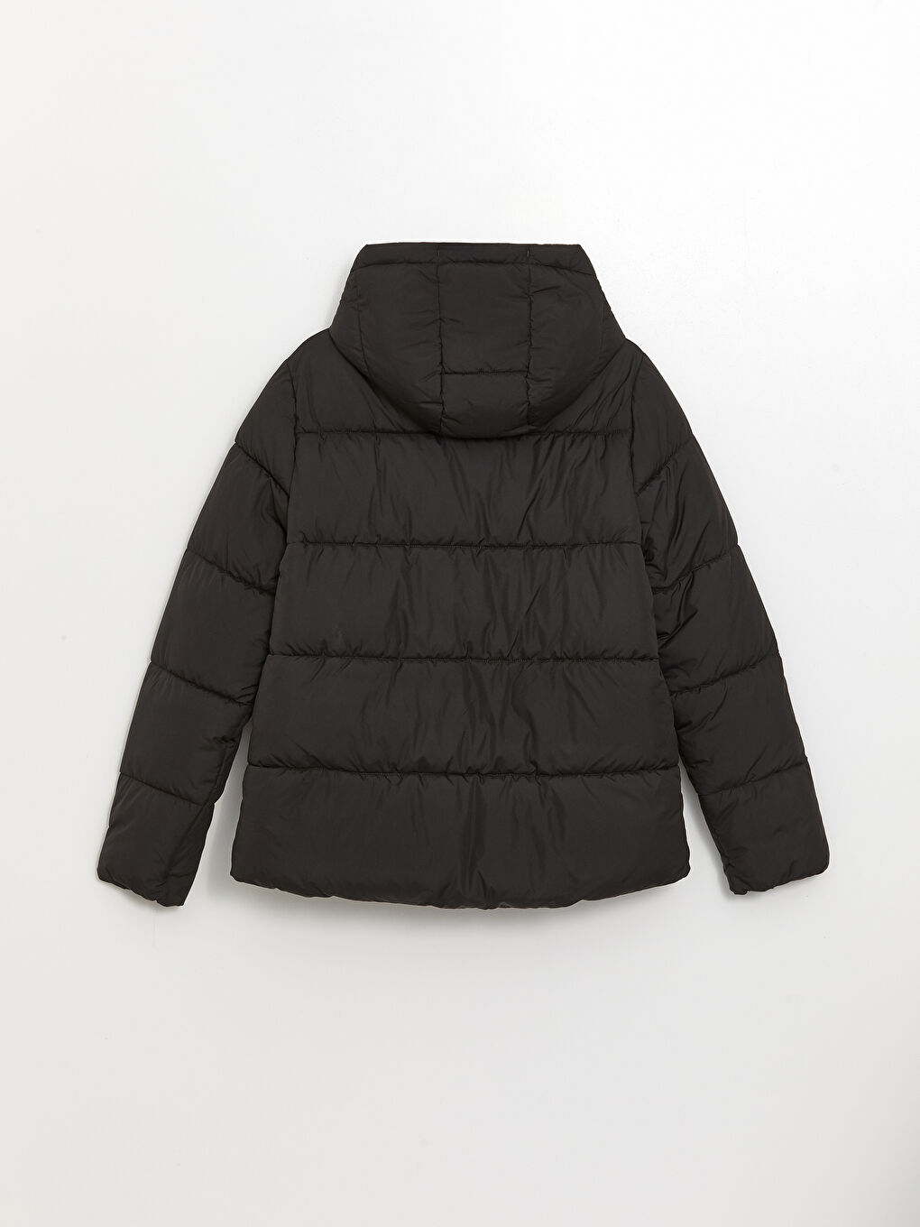 Hooded Women's Puffer Coat-6