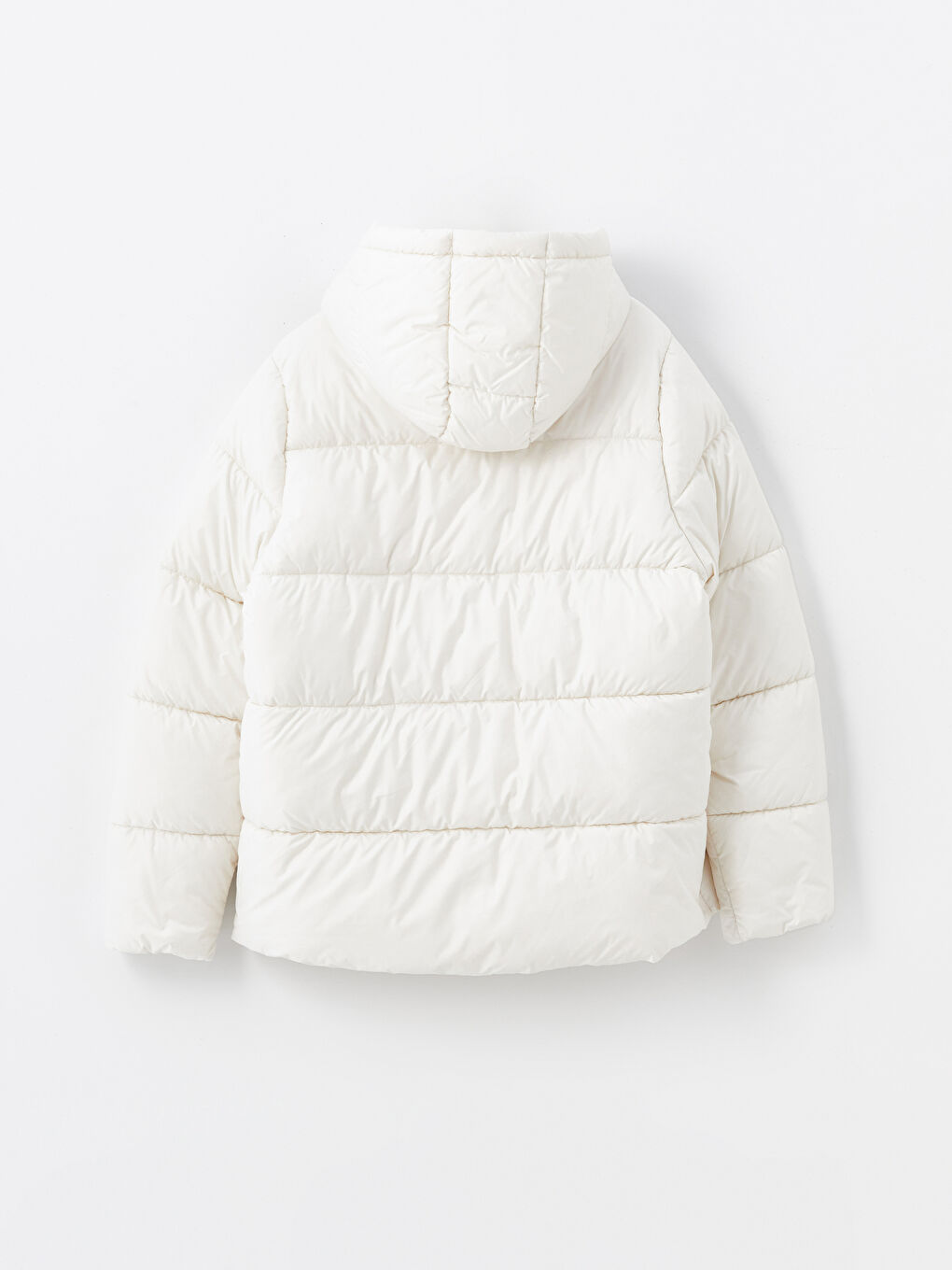 Hooded Women's Puffer Coat-6