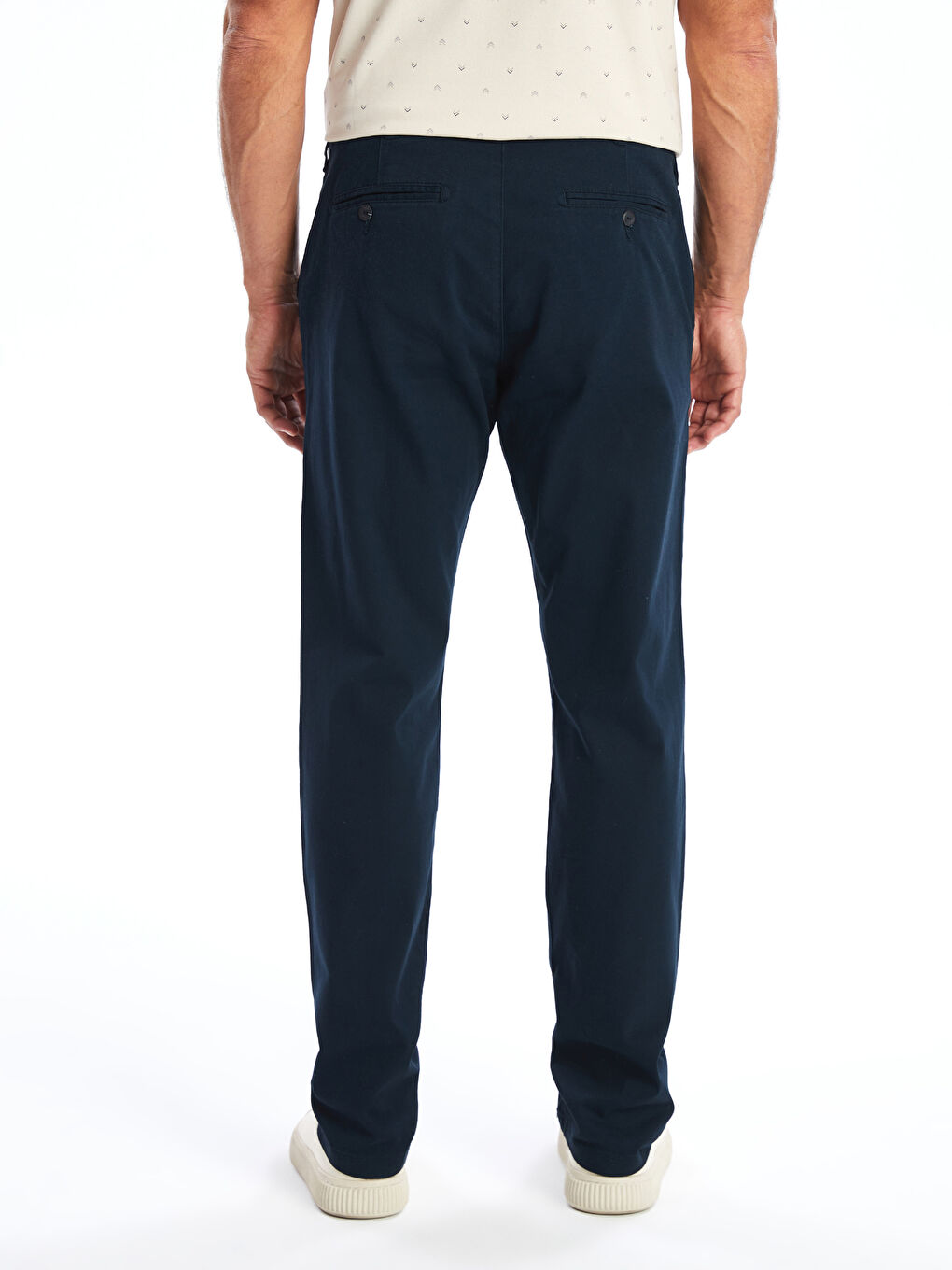 LCWAIKIKI Classic Standard Fit Gabardine Men's Chino Trousers -W51787Z8-KN7