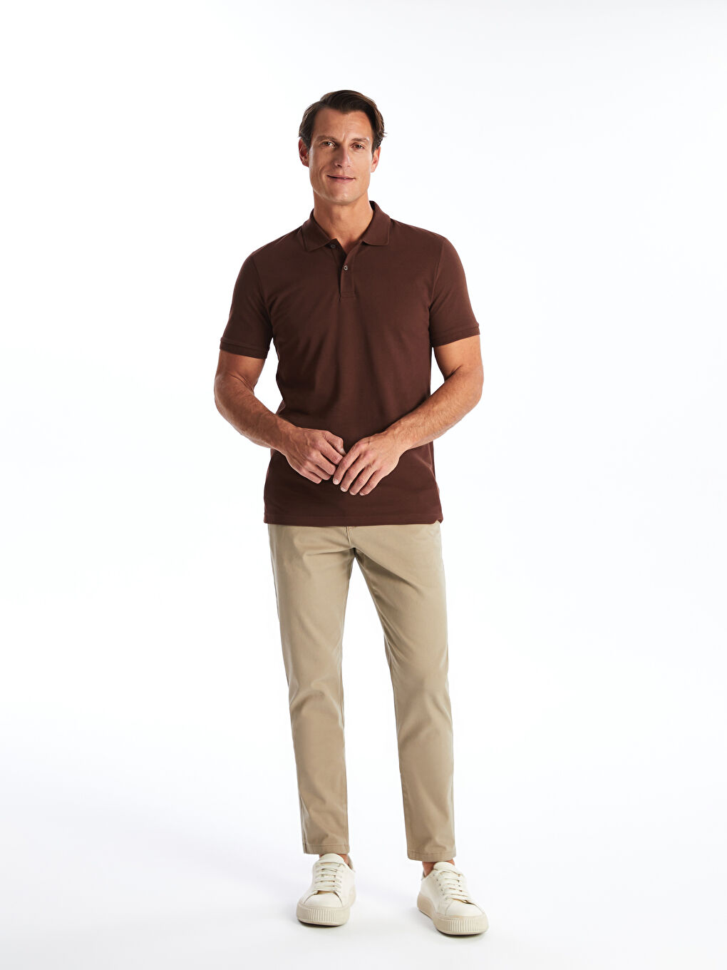 Slim Fit Men's Chino Trousers -W51788Z8-YAA