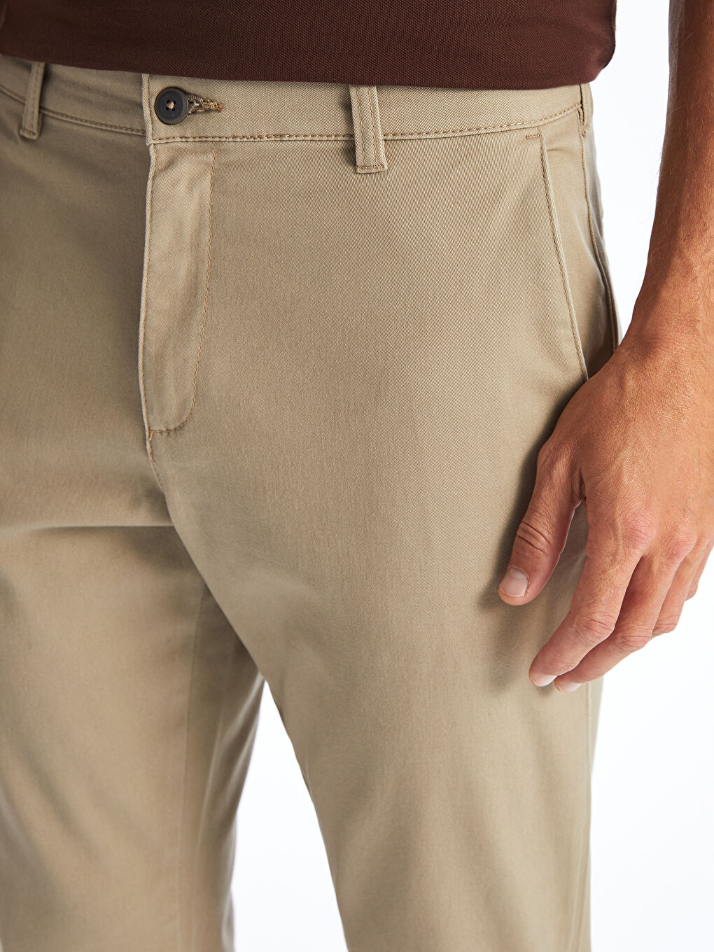 Slim Fit Men's Chino Trousers -W51788Z8-YAA