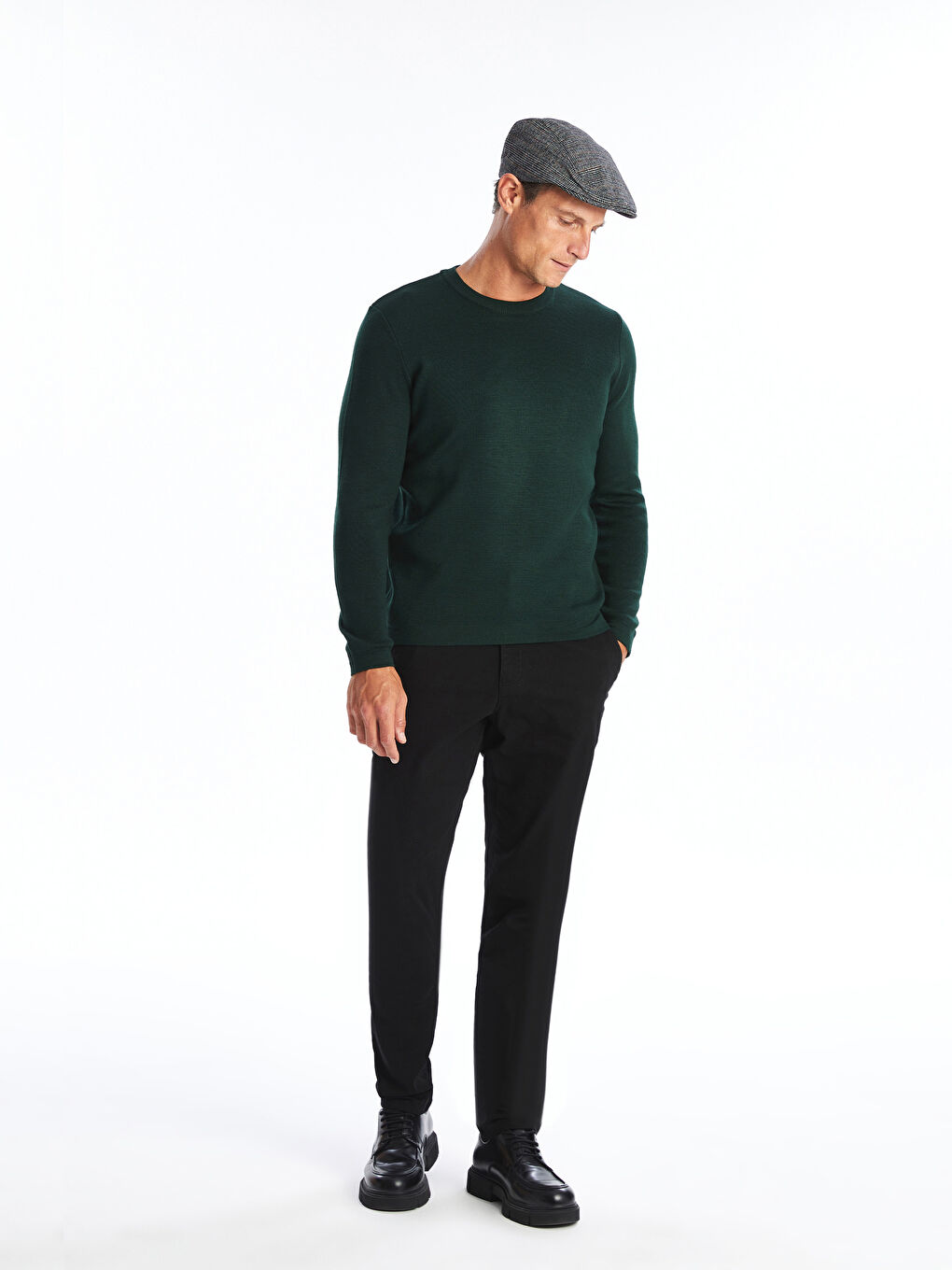 Slim Fit Men's Chino Trousers -W51788Z8-CVL