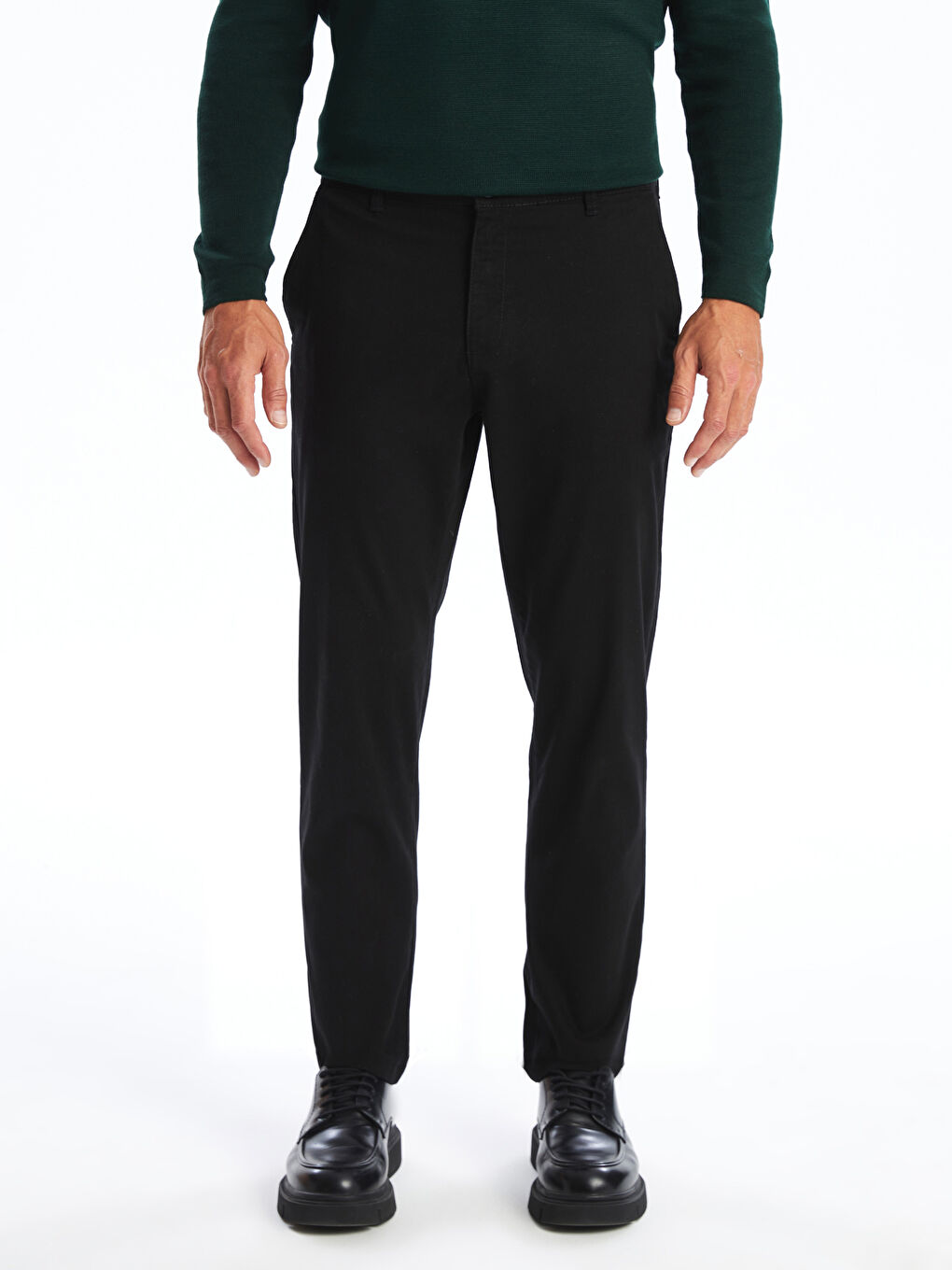 Slim Fit Men's Chino Trousers -W51788Z8-CVL