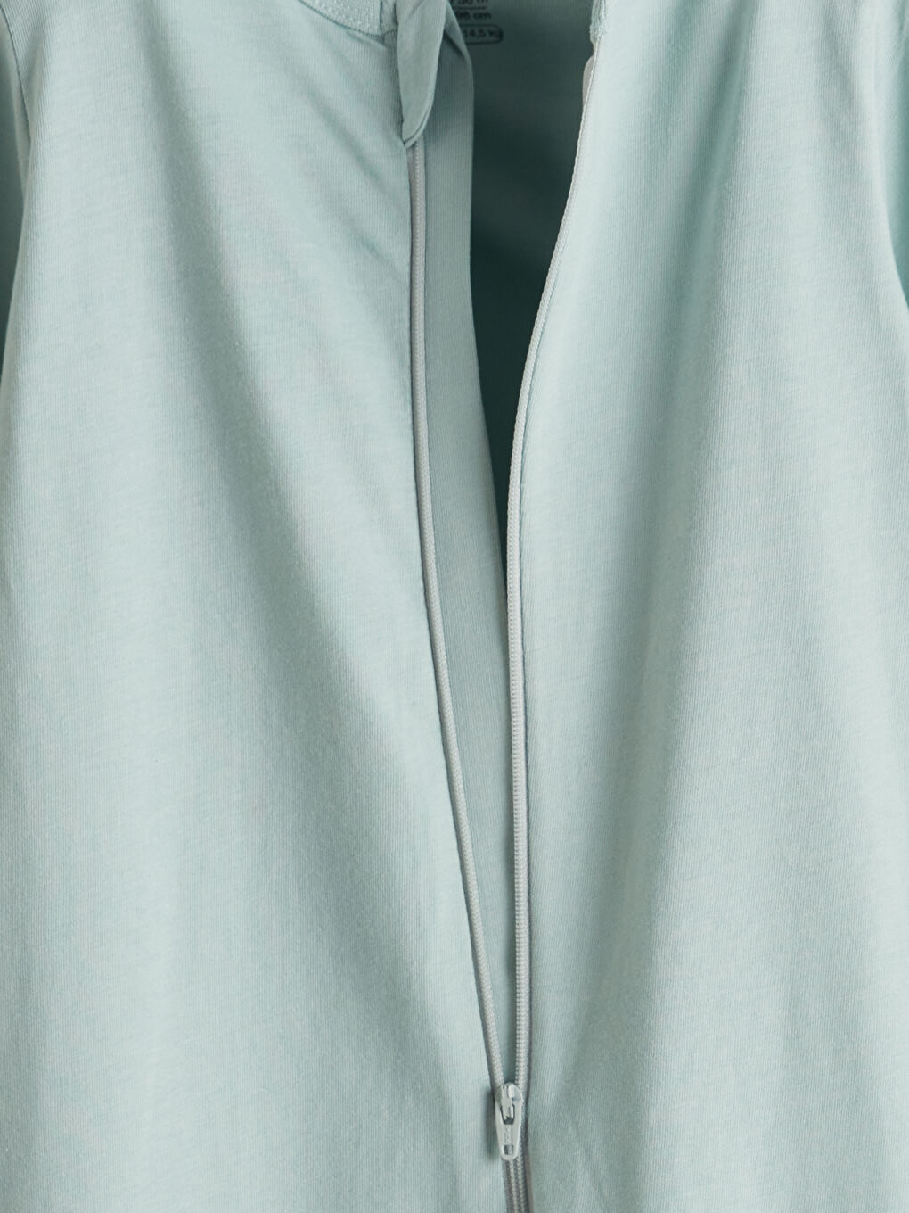 Yeşil Fermuarlı Yıldız Baskılı Erkek Bebek Tulum-1