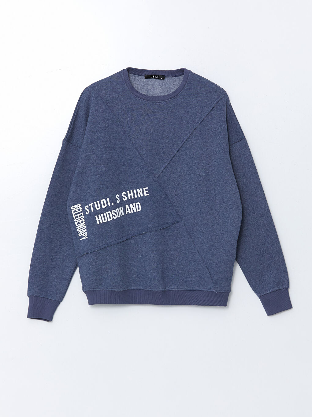 Crew Neck Printed Women's Sweatshirt-4
