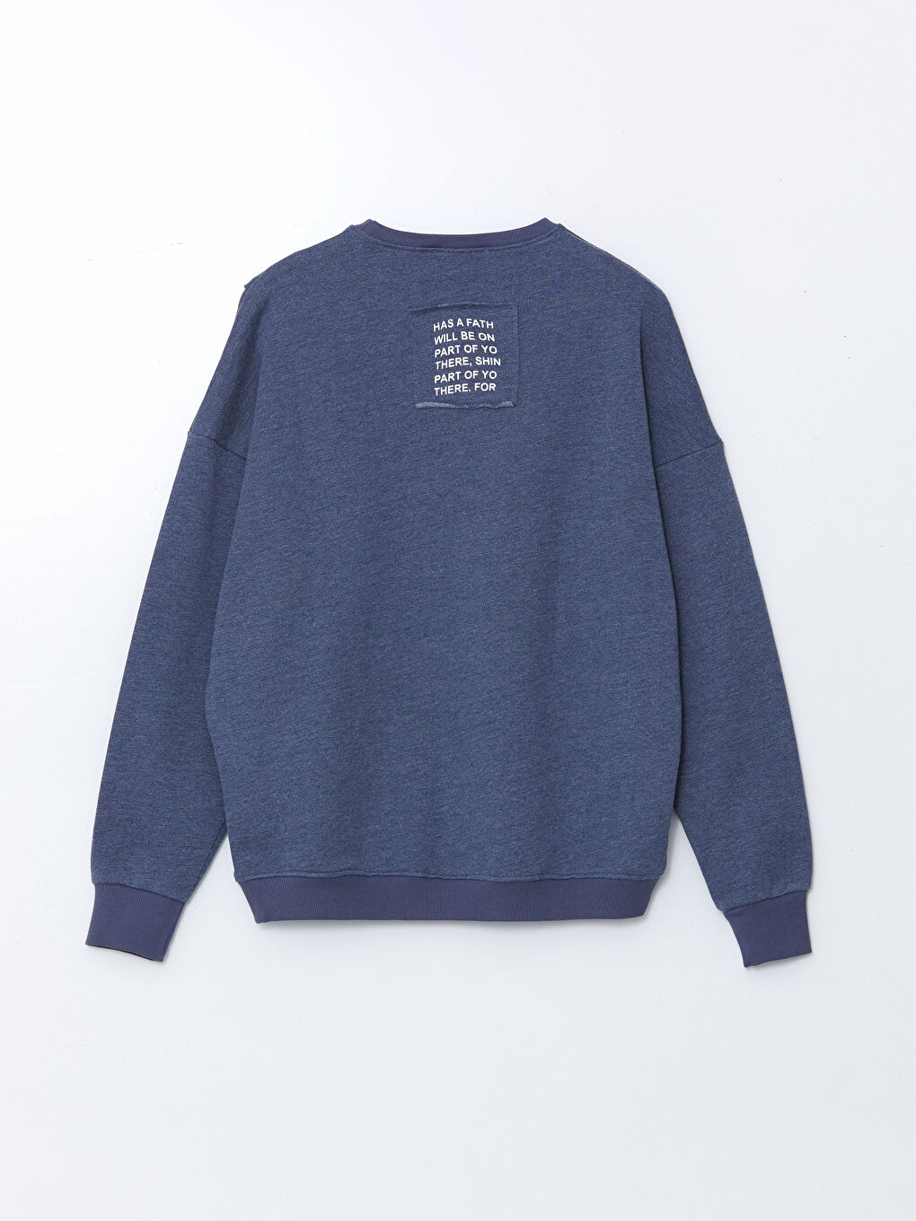 Crew Neck Printed Women's Sweatshirt-5