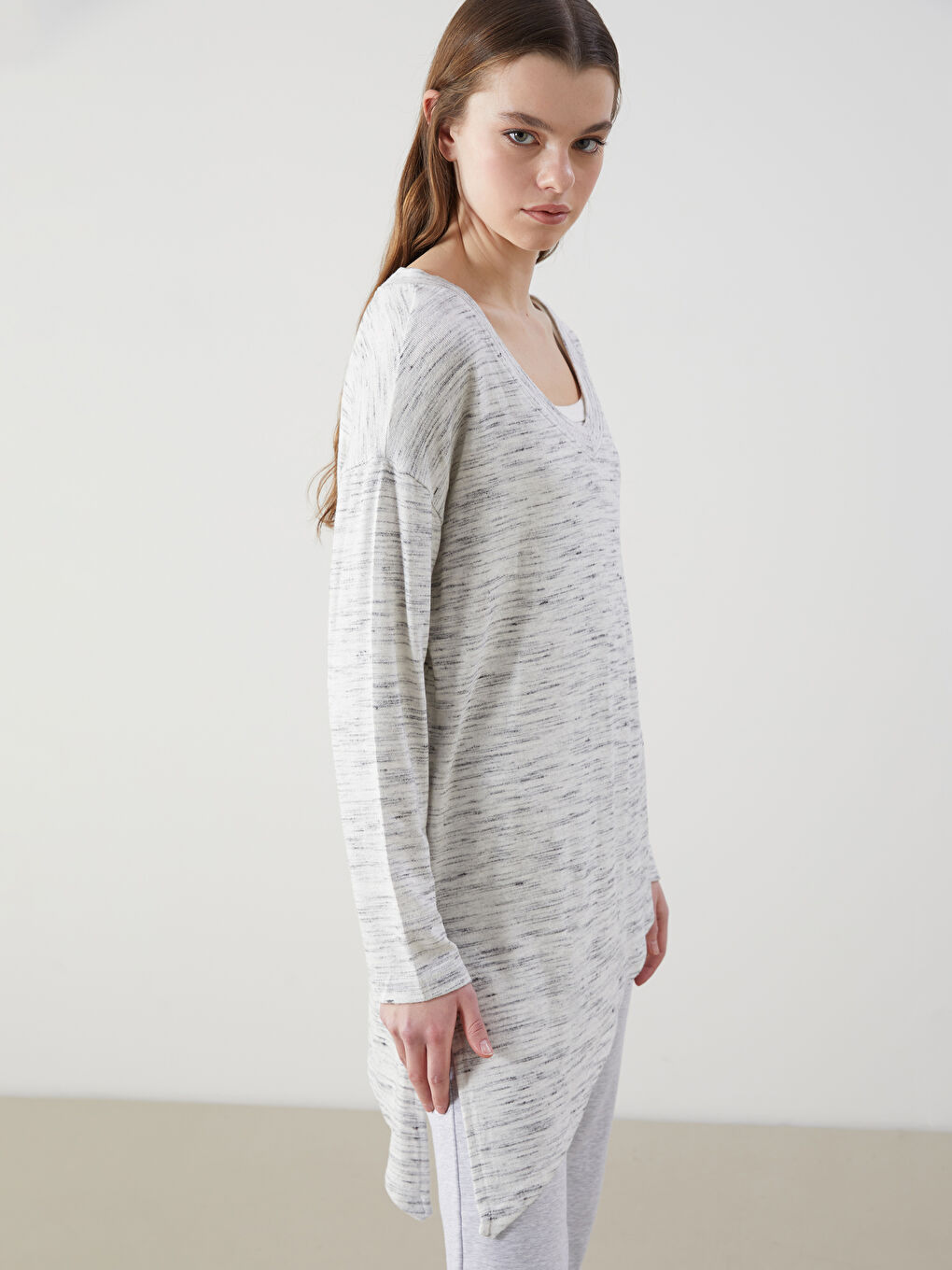 Crew Neck Women's T-Shirt -W4LM92Z8-FJR