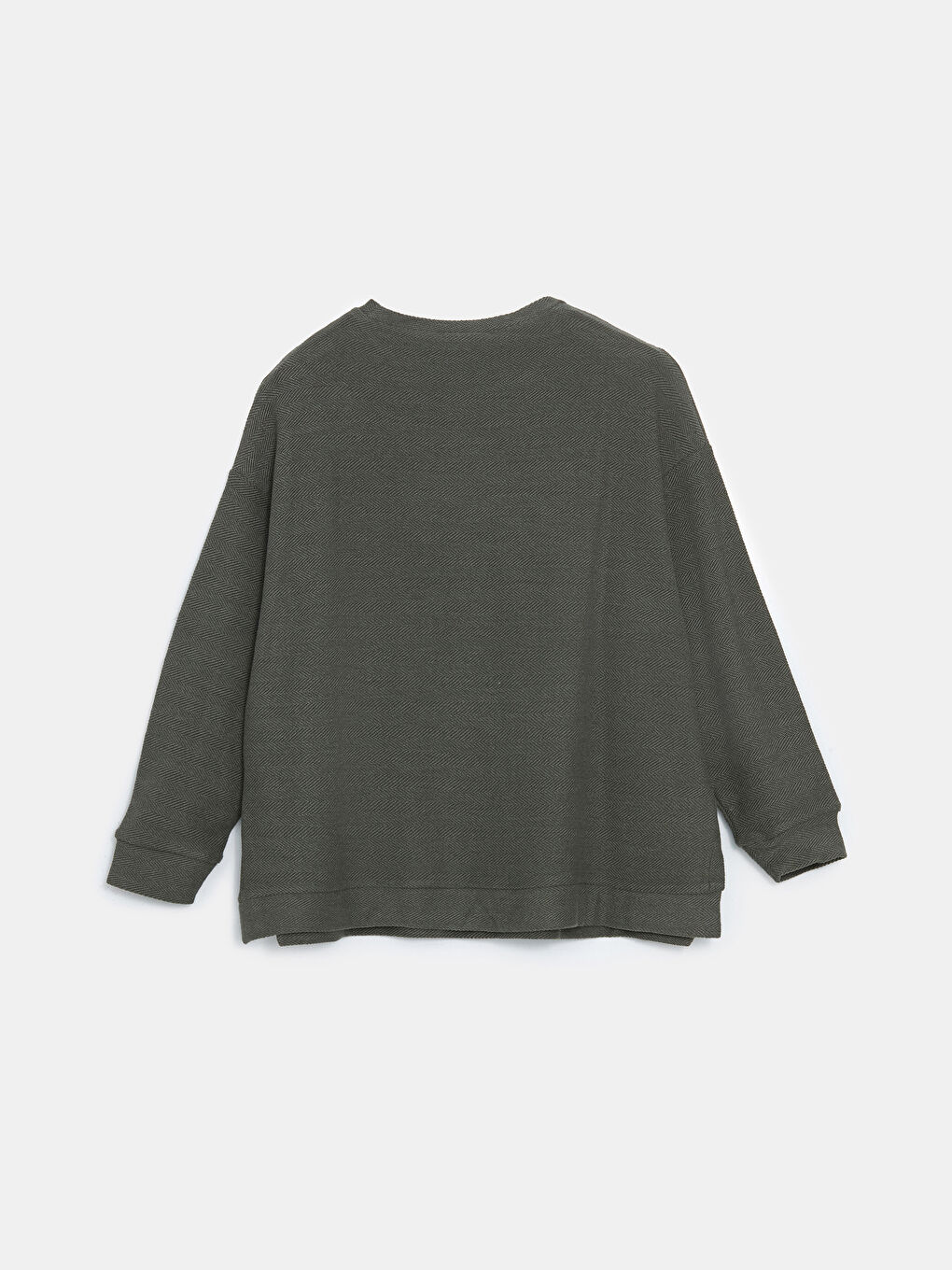 Crew Neck Patterned Women's T-Shirt -W4LM94Z8-DYG