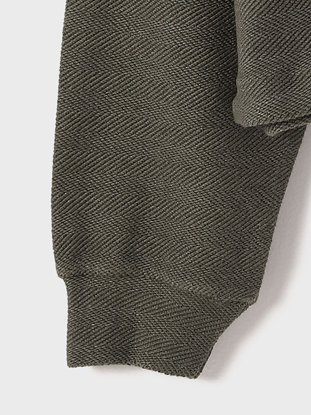 Crew Neck Patterned Sweatshirt -W4LM96Z8-DYG
