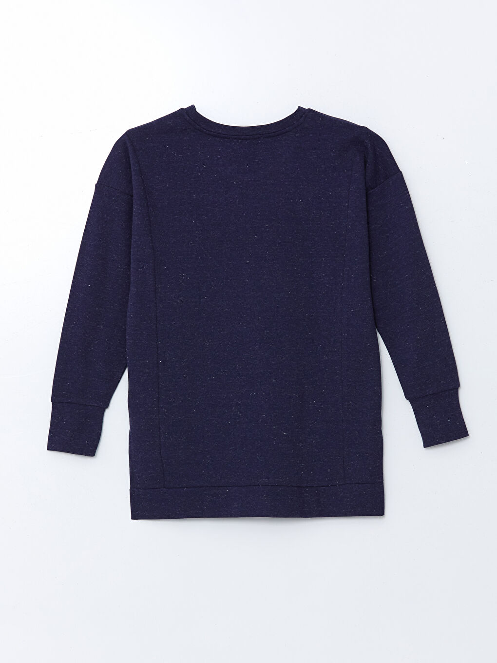 Crew Neck Oversize Women's Sweatshirt Tunic-5