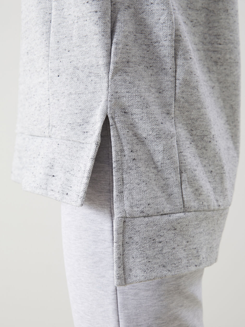 Crew Neck Oversize Women's Sweatshirt Tunic -W4LM97Z8-DPV